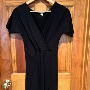 Old Navy Black Wrap dress